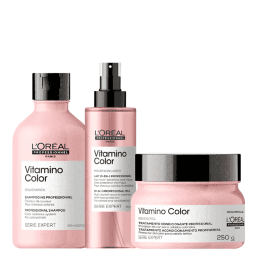 Imagem do produto Kit L’Oréal Professionnel Serie Expert Vitamino Color Triple (3 Produtos)