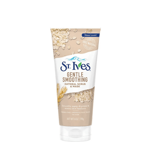 ST. IVES - GENTLE SMOOTHING SCRUB & MASK OATMEAL - 170G