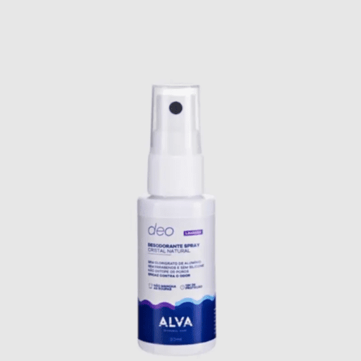 Imagem do produto Desodorante Spray Cristal Natural Lavanda Vegano 30ml Alva