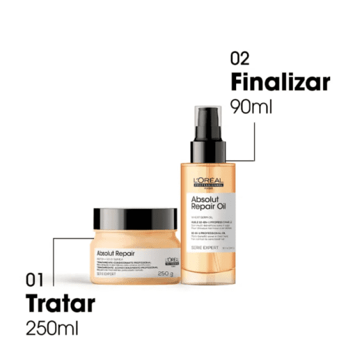 Kit L'Oréal Professionnel Serie Expert Absolut Repair Small (2 Produtos) - Image 3