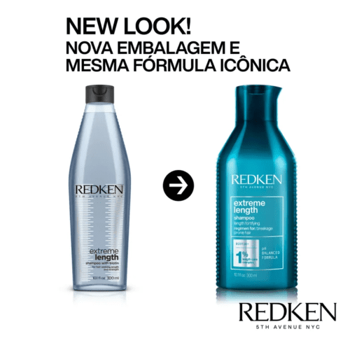 Redken Extreme Length - Shampoo 300ml - Image 2